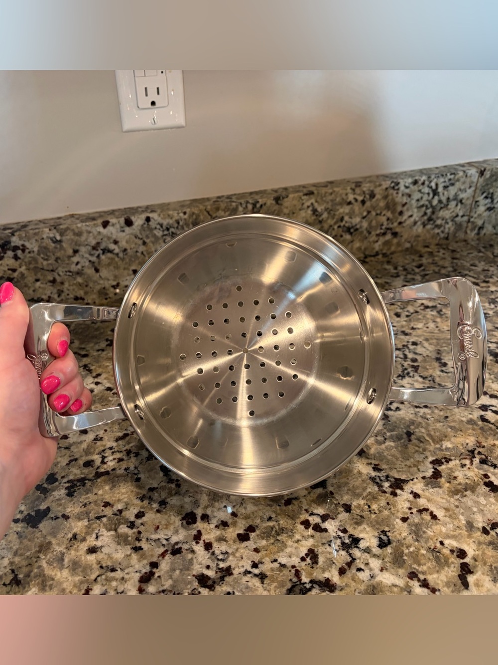 Emerilware by All-Clad 3-Quart Stainless Steel Steamer Insert - Picture 6 of 10